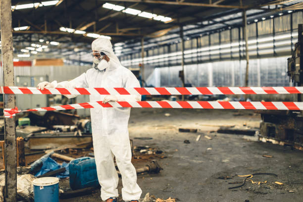 Professional Infectious Disease Decontamination technician working in Auburn, WA